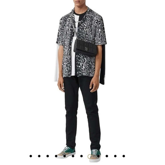 NWT BURBERRY Small Lola Quilted Leather CL Bag Black Silvertone - Picture 11 of 12